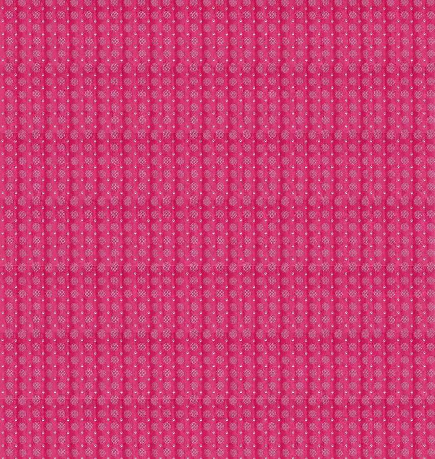 和織彩抱枕套／桃紅水玉