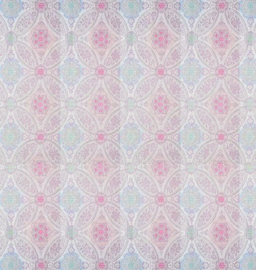 和織彩抱枕套／淡彩花紋