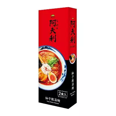 AFURI柚子辣湯麵2人份