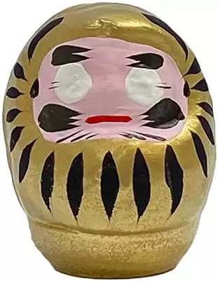 高崎達磨6cm金色