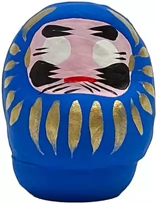 高崎達磨6cm藍色