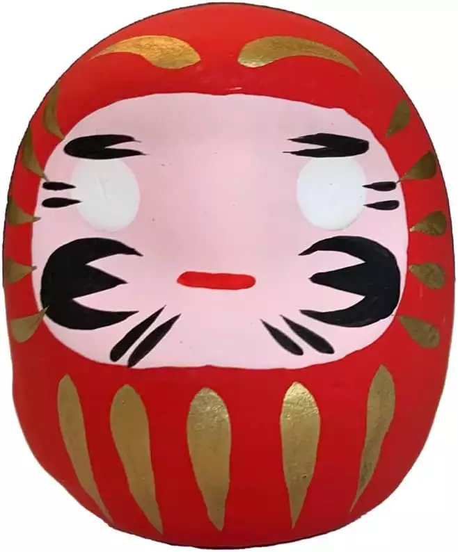 高崎達磨4.5cm紅色