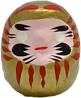 高崎達磨4.5cm金色