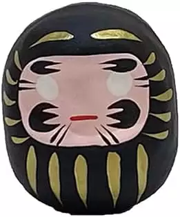 高崎達磨4.5cm黑色