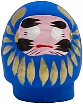 高崎達磨4.5cm藍色