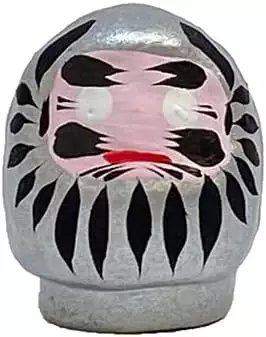 高崎達磨4.5cm銀色