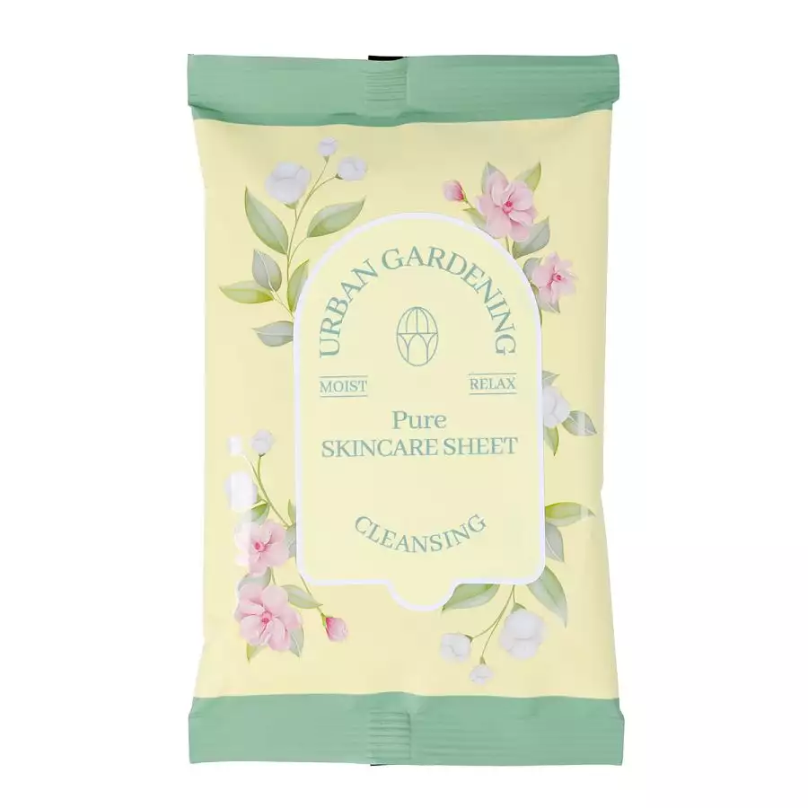 UrbanGardening護膚保養面紙10片