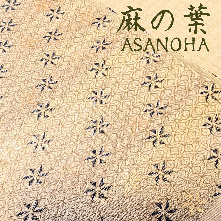 金襴藝術掛畫/麻葉紋(150*150*8)