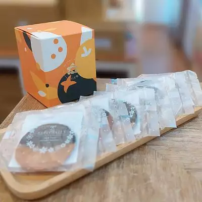 法式巧克力橙片小禮盒｜8片入