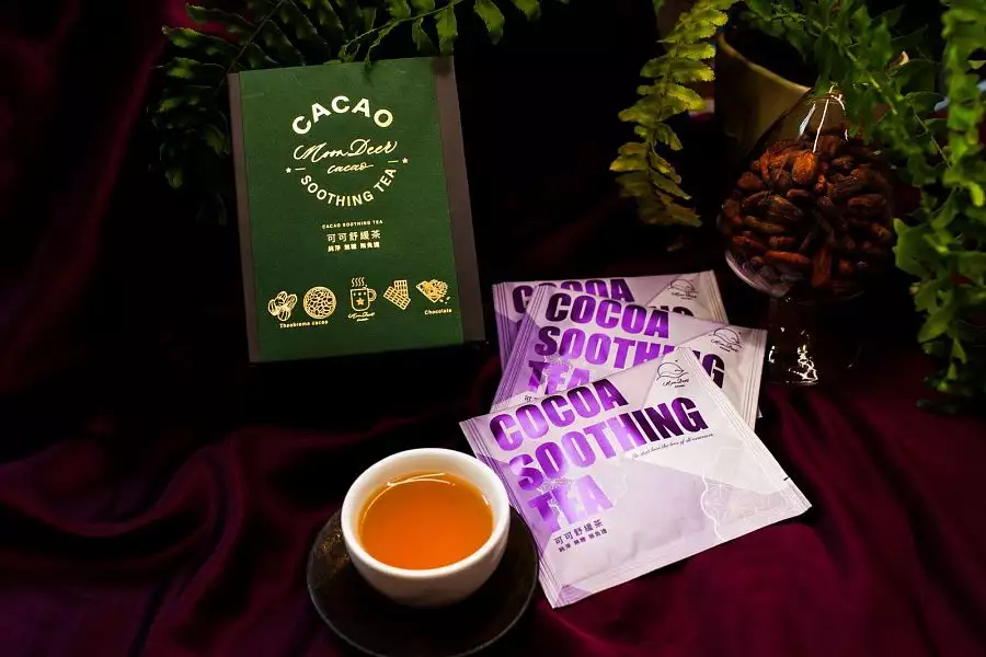 可可舒緩茶包盒(沖泡飲)