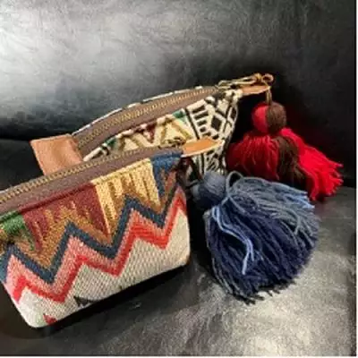 民族風手工布包