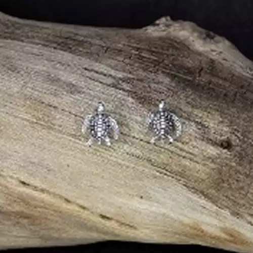 海洋風純銀耳環