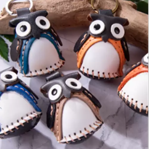 貓頭鷹鑰匙圈（小）