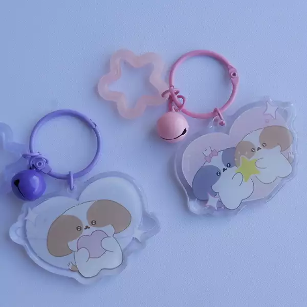 天天吊飾（粉色）