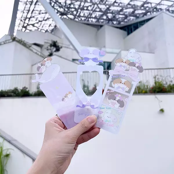 透明書籤卡盲包