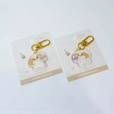 天天吐司雙面吊飾