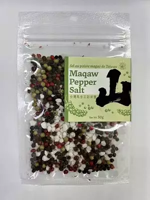 台灣馬告三彩湖鹽（純素） Maqaw Pepper Salt