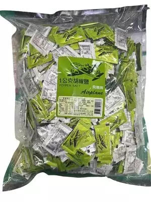 1公克胡椒鹽(1000小包)