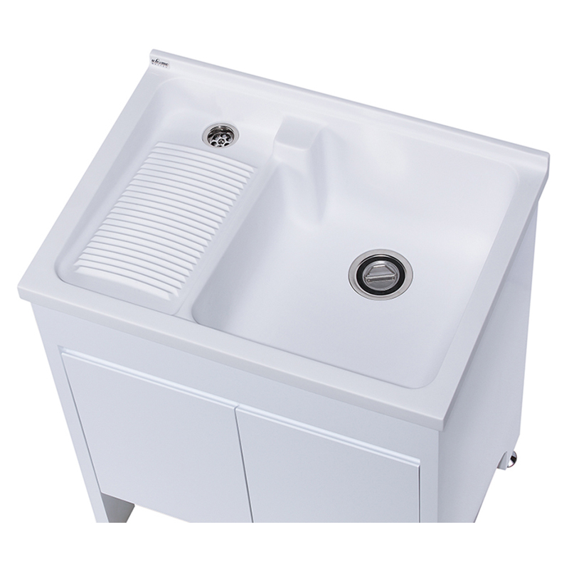 【育宏】U-370-固定式洗衣板洗衣台(單水槽含配件)-70cm-本商品不含安裝