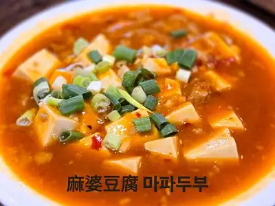 麻婆豆腐小辣 | Mapo tofu Mildly spicy| 麻婆豆腐少し辛い | 마파두부조금 매운