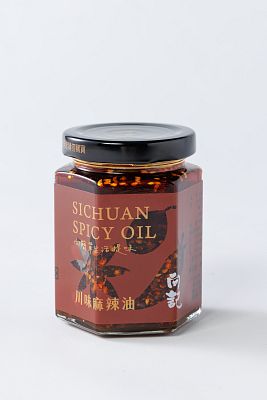 新百王餐廳-川味麻辣油+桔醬