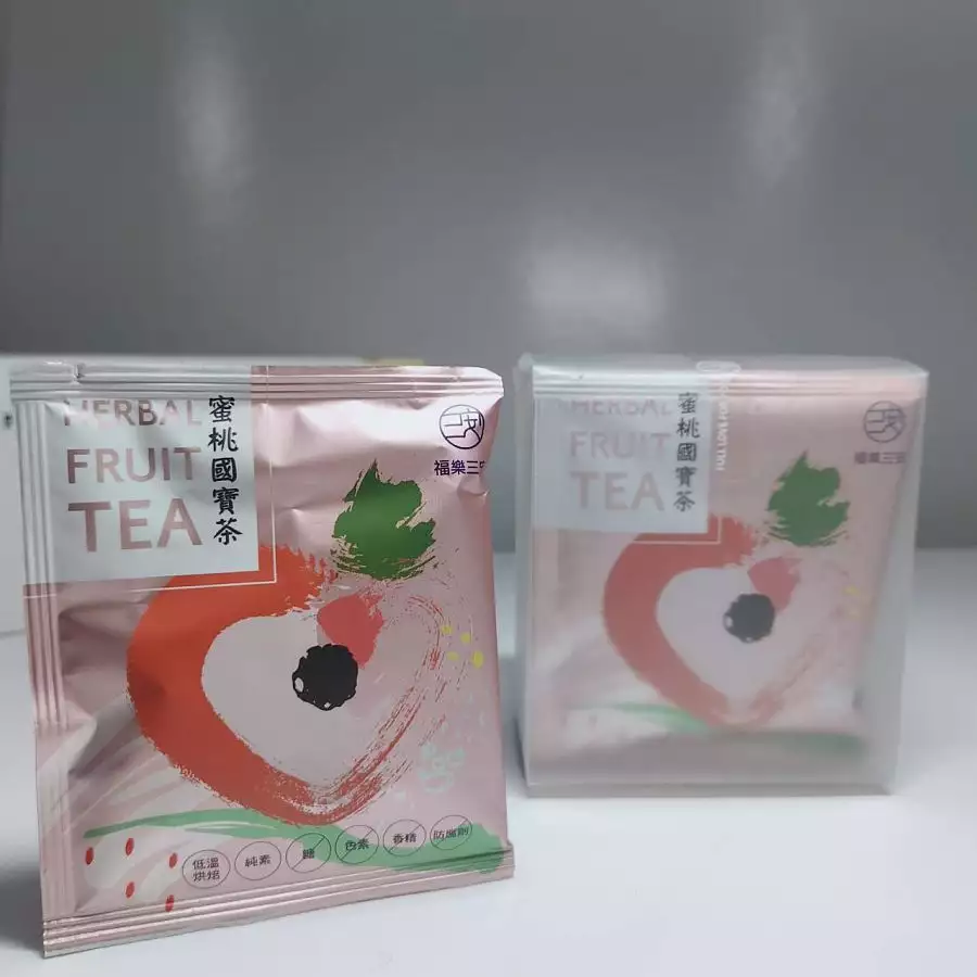 福樂三安-蜜桃國寶茶