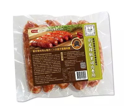 桃園黑豬香腸組-剝皮辣椒