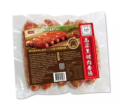 桃園黑豬香腸組-高粱